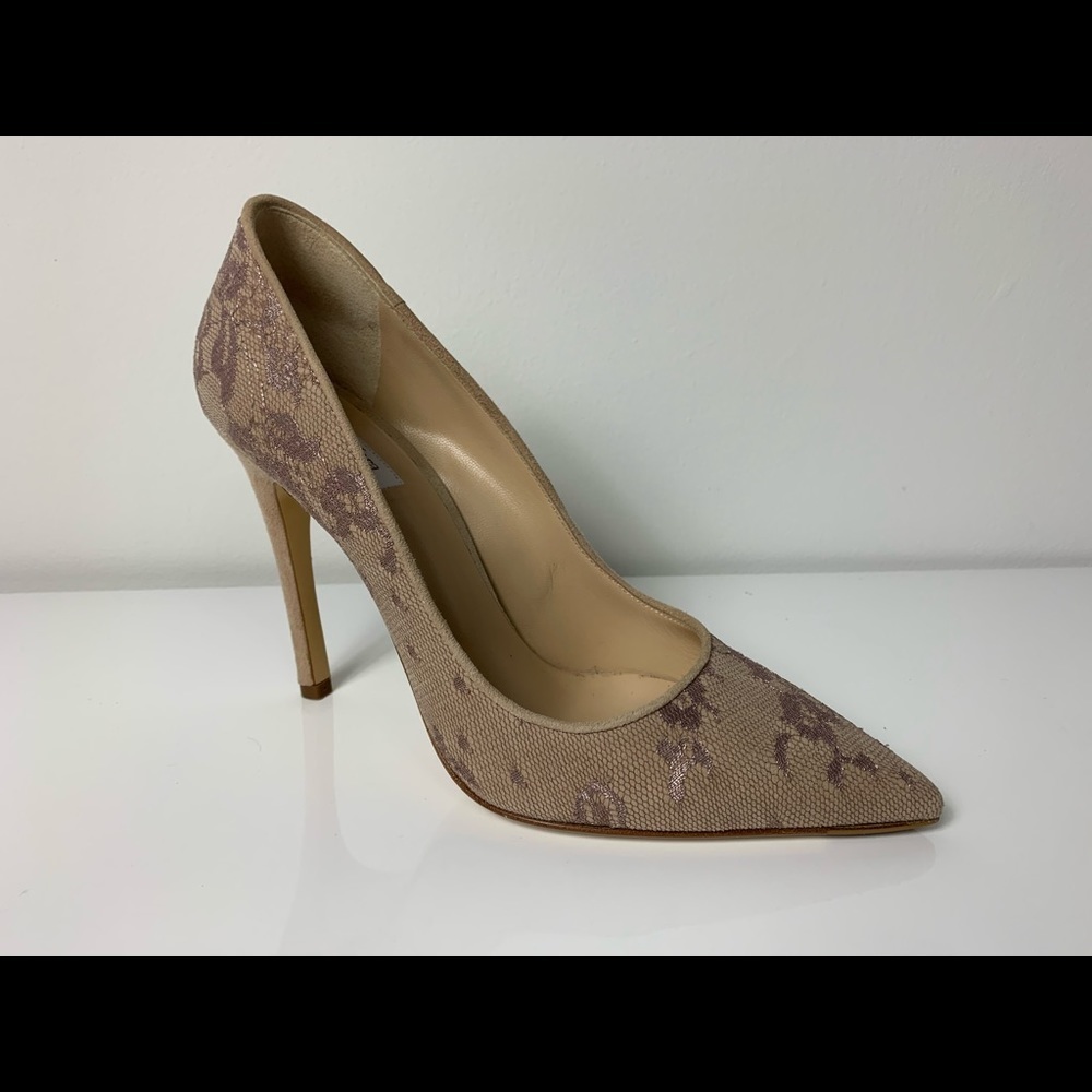 MAX  MARA LECCIO VAR01 Women's Nude Heels - Picture 2 of 8